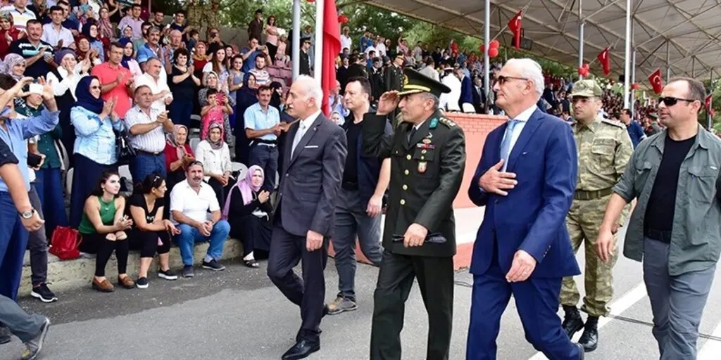 Samsun’da 96-3 kısa dönem askerler yemin etti