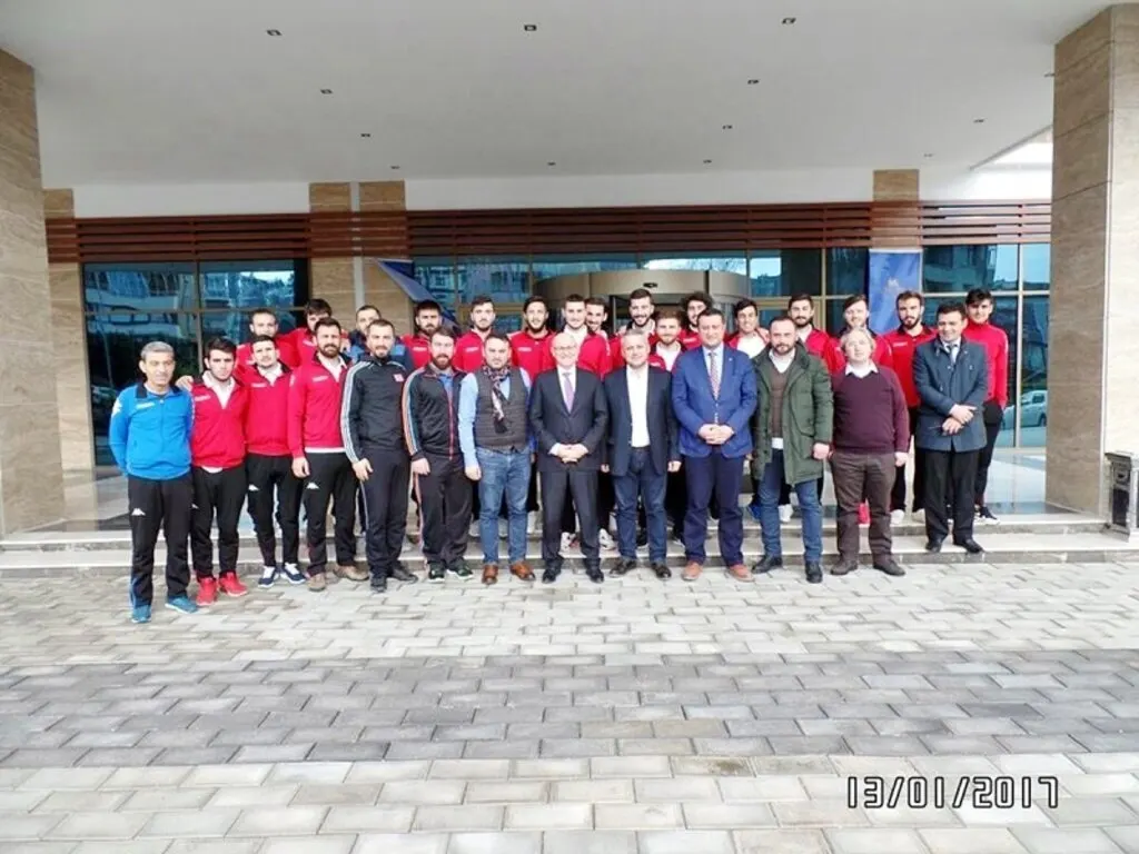 Başkanlar Termespor kampını ziyaret etti