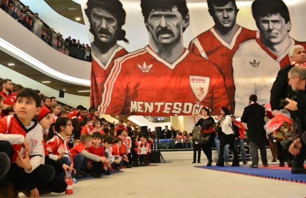 Piazza AVM'de Samsunspor coşkusu yaşandı!