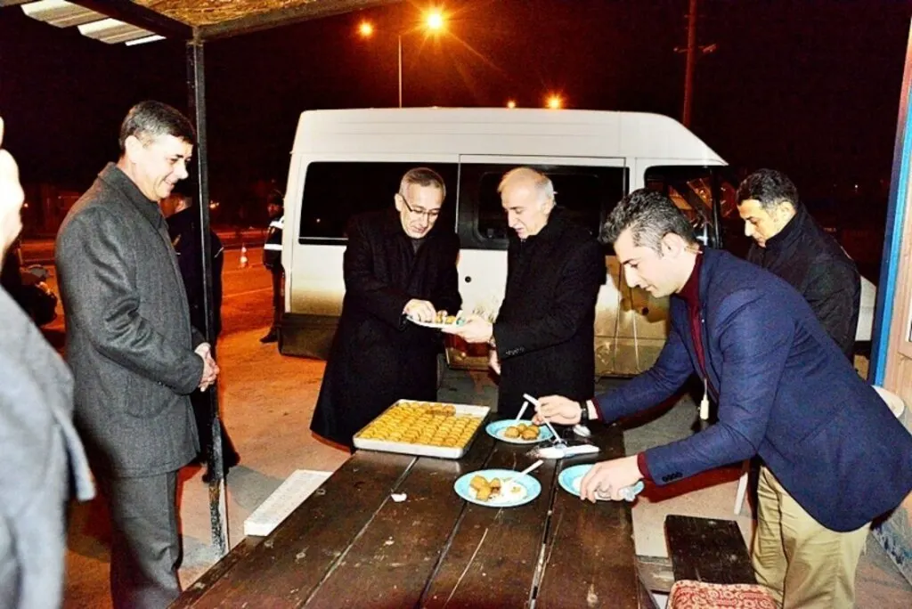 Vali Şahin'den Samsun'daki Polis Noktalarına ziyaret