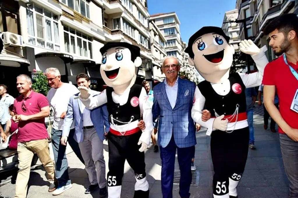 Başkan Yılmaz ve Tok'tan olimpiyatlara davet