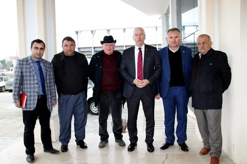 ALAÇAM BELEDİYE BAŞKANI HADİ UYAR MUHTARLAR İLE İSTİŞARE TOPLANTISINDA BİR ARAYA GELDİ