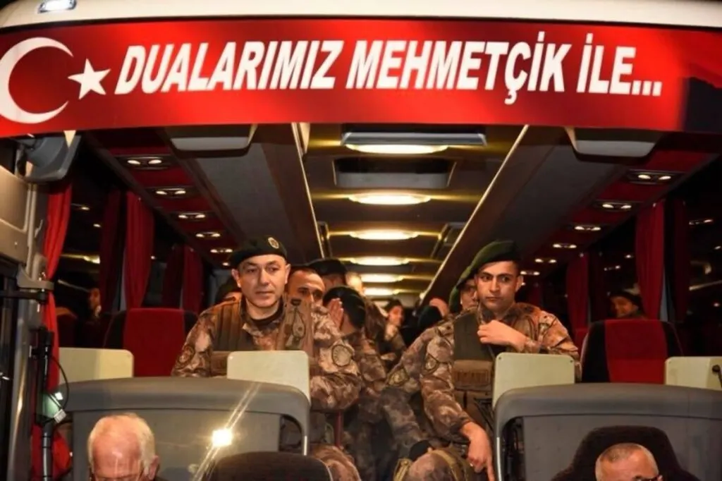 Kahramanlarımız Samsun'dan Afrin'e gidiyor