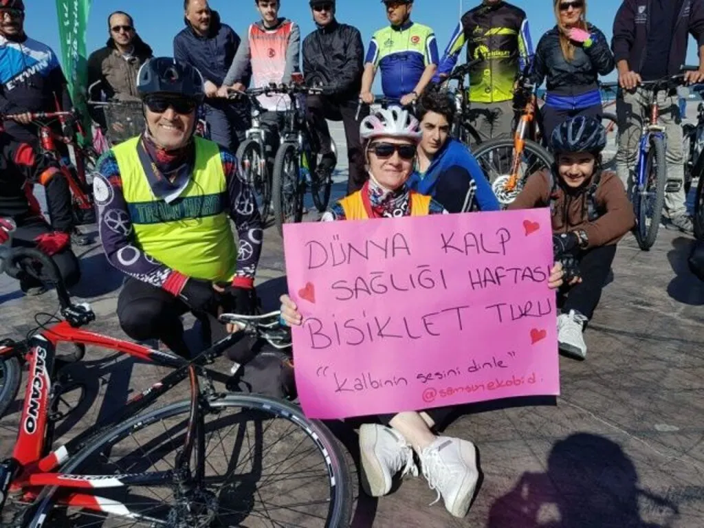 Ekolojik Yaşam Bisiklet Derneği'nden bisiklet turu