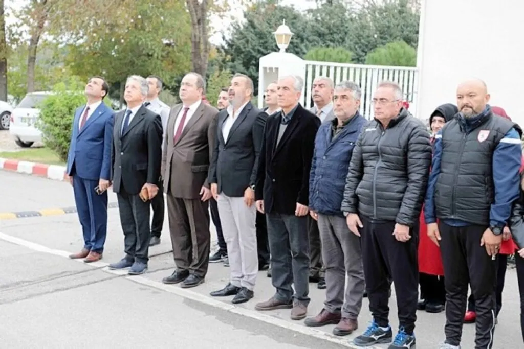 Samsunspor Atatürk’ü andı