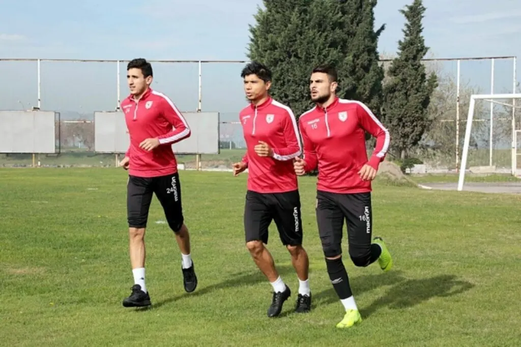 Samsunspor ter idmanı yaptı