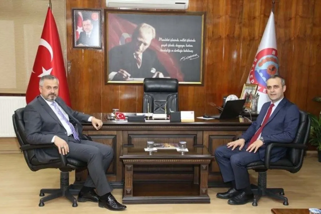 KAYMAKAM ADANUR’DAN BAŞKAN KILIÇ’A İADE-İ ZİYARET