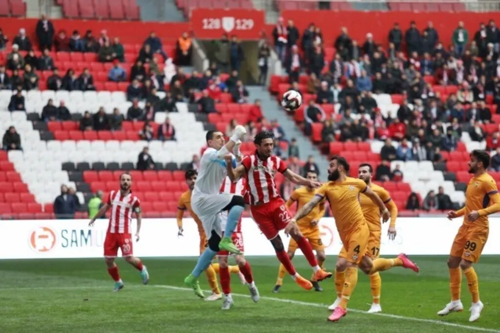 Samsunspor Eyüpspor maç fotoğrafları