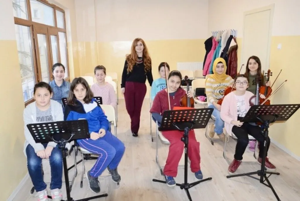 Canik'te eğitim tesisleri cıvıl cıvıl