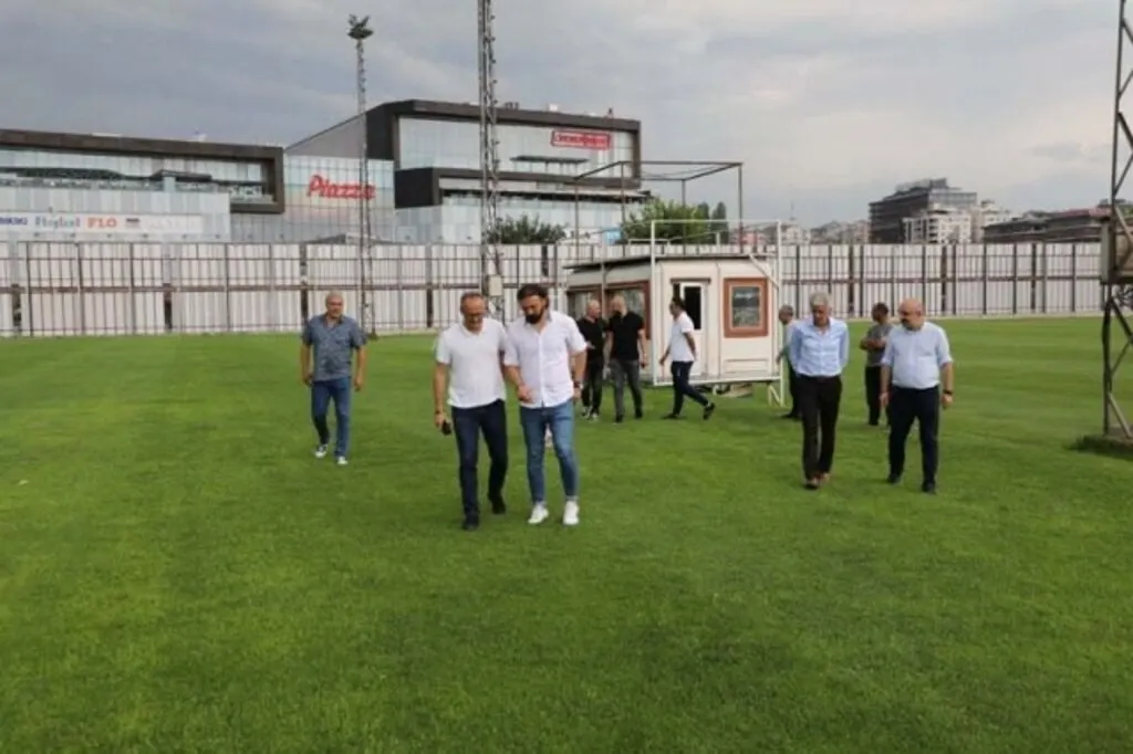 İrfan Buz Samsunspor tesislerini gezdi