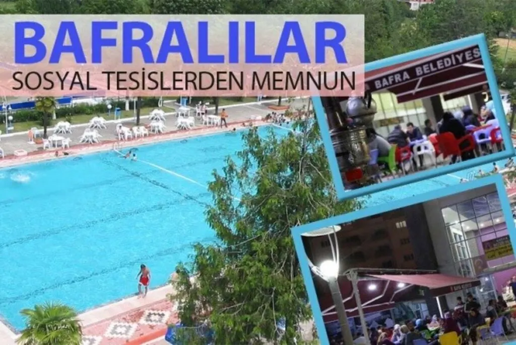 Bafralılar sosyal tesislerden memnun