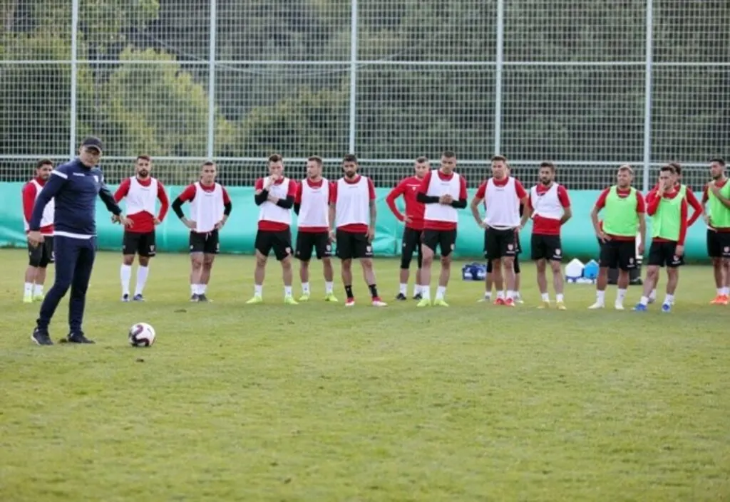 Samsunspor taktik çalıştı