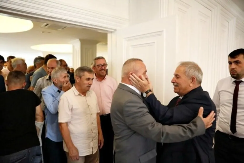İlkadım Belediyesi'nde bayramlaşma merasimi