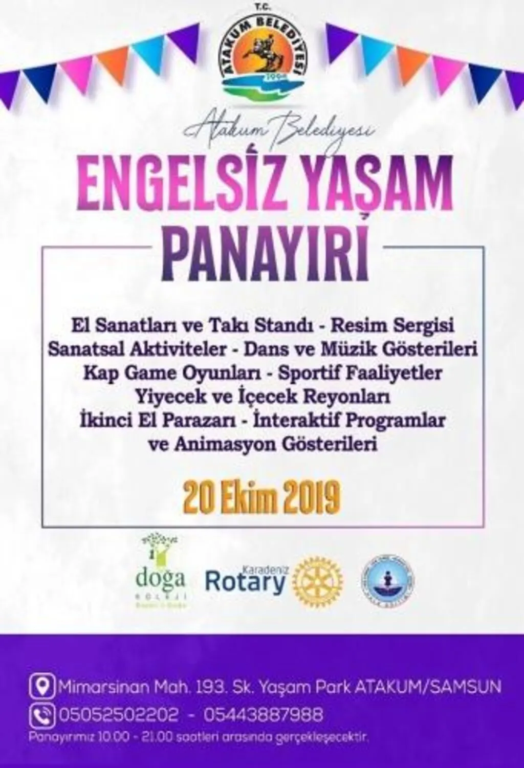 Atakum’da 'Engelsiz Yaşam Panayırı'