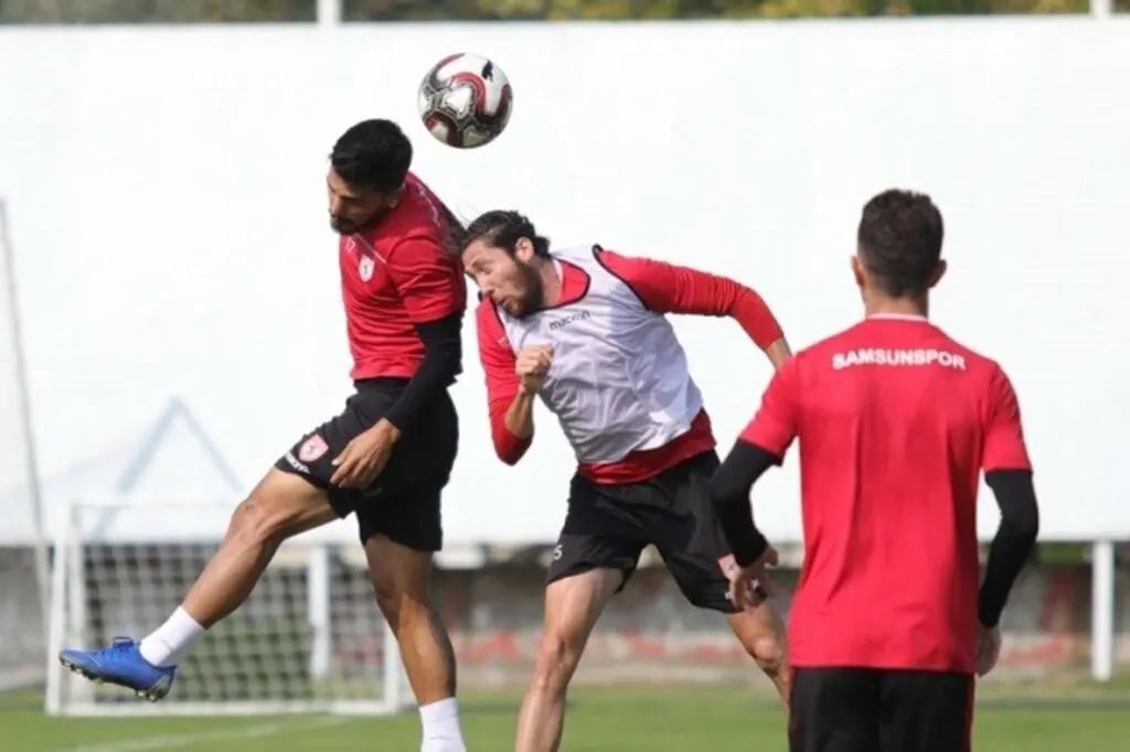 Samsunspor pas çalıştı