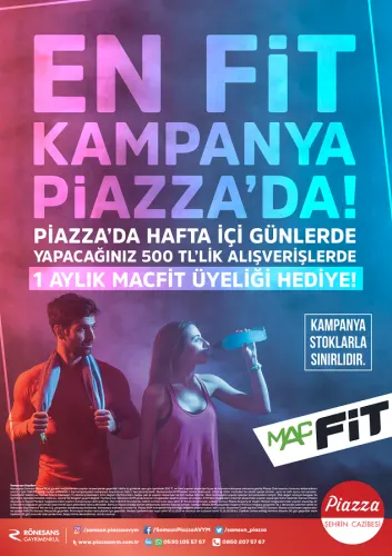 Samsun Piazza’dan Fit Kampanya