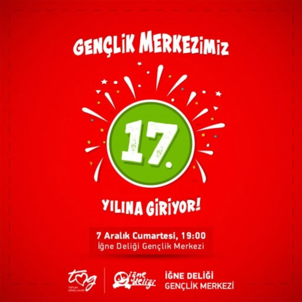 İğne Deliği Gençlik Merkezi 17. Yaşını kutlamaya hazırlanıyor