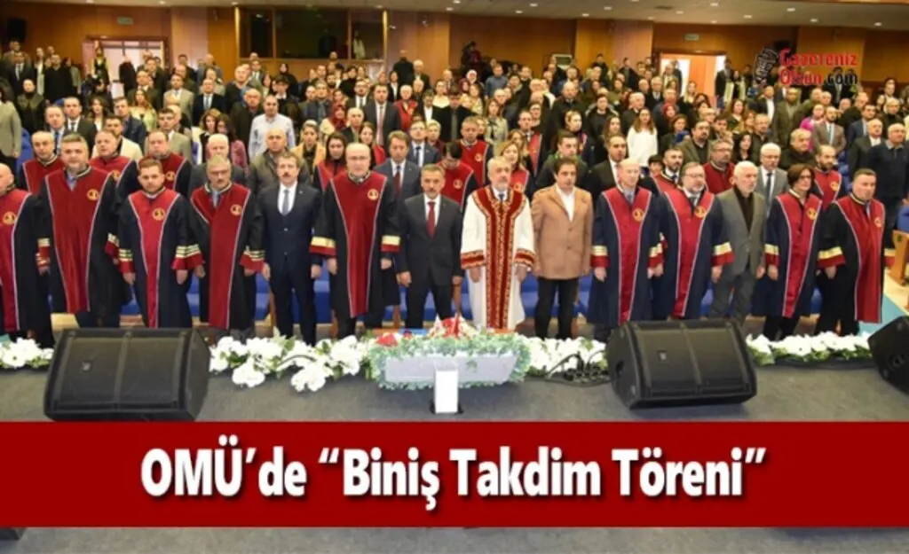 OMÜ’de Aşama Kaydeden Öğretim Üyeleri Biniş Giydi