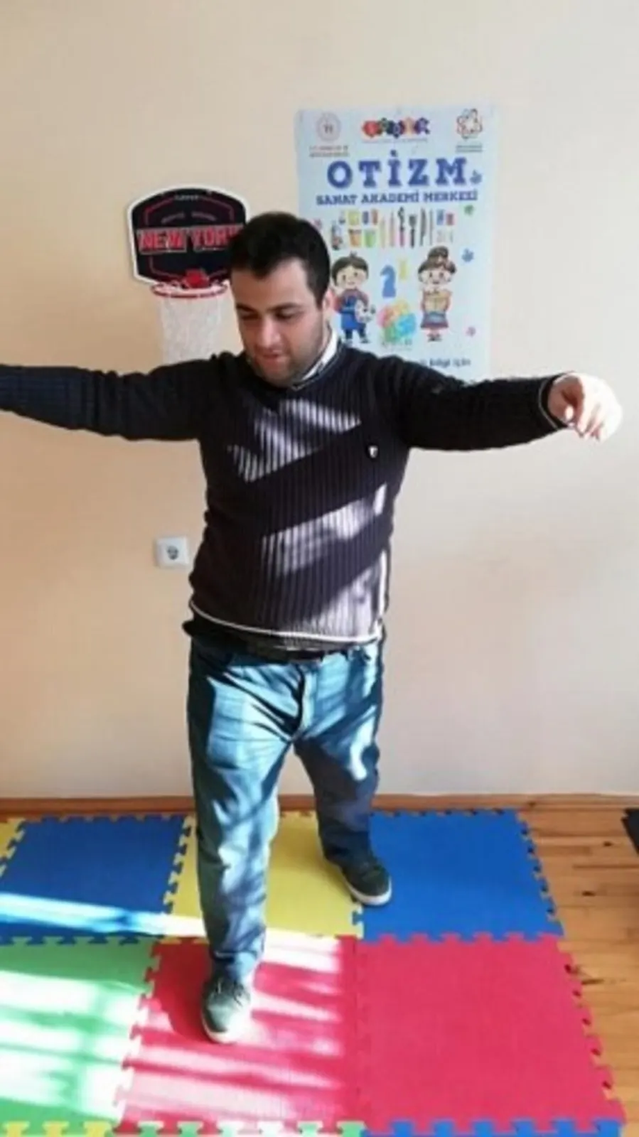 Samsun'da Otizmli Çocuklar müzik eğitimi alarak şarkı söylüyorlar