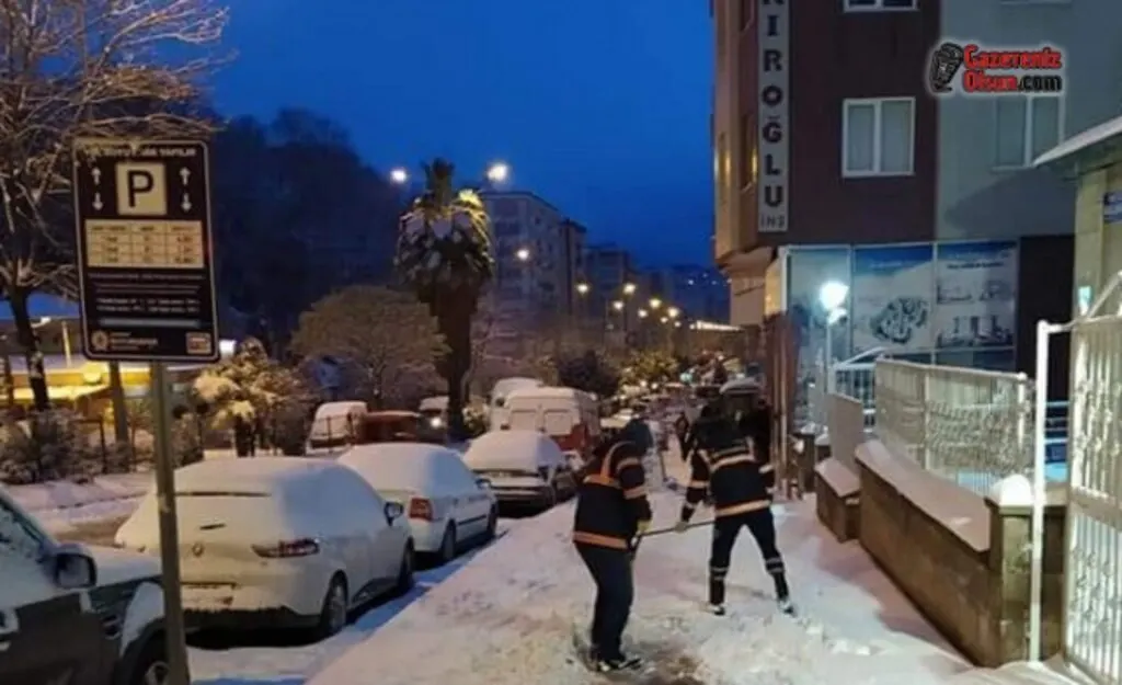 İlkadım Kar Teyakkuzunda