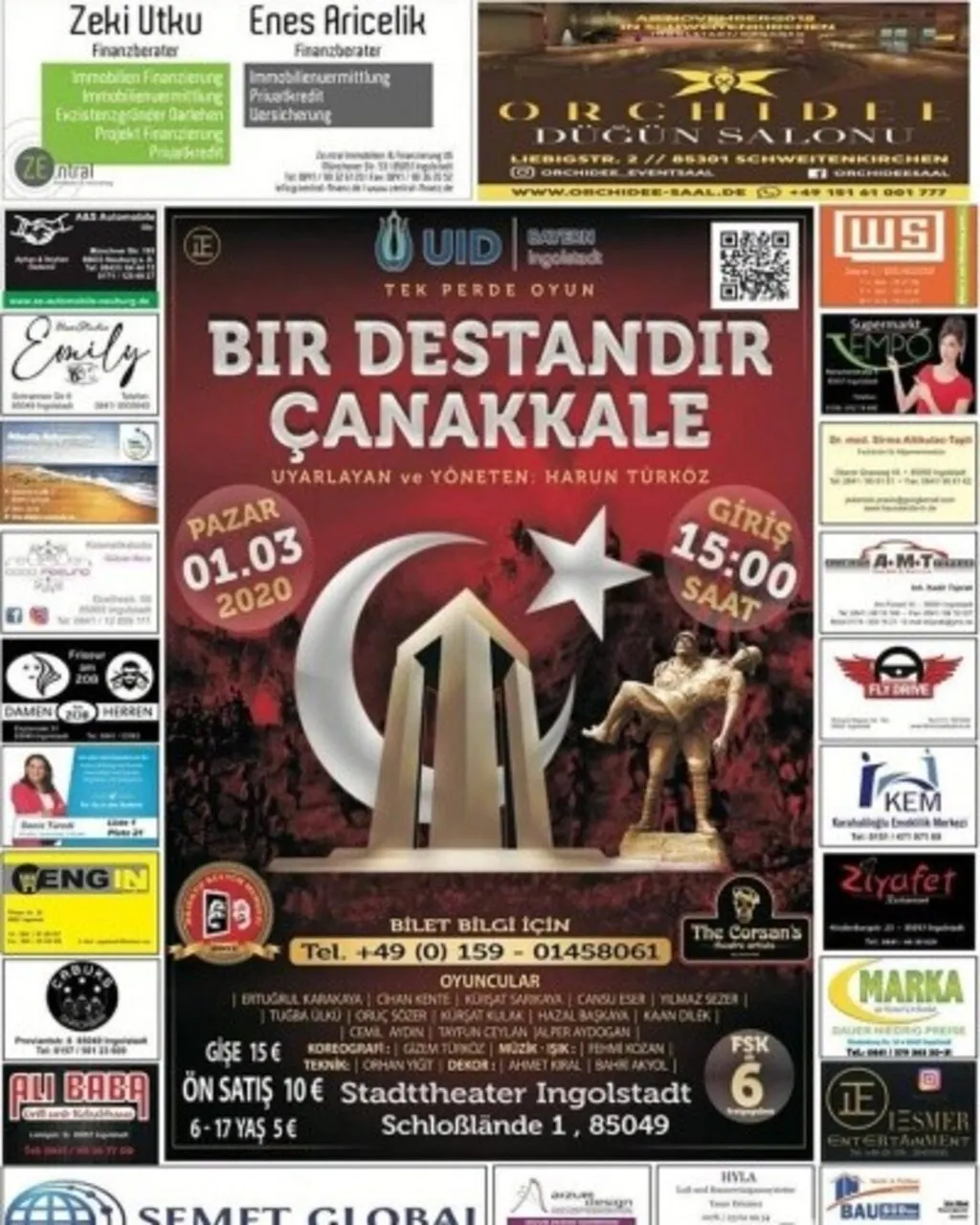 Bir Destandır Çanakkale Almanya'da