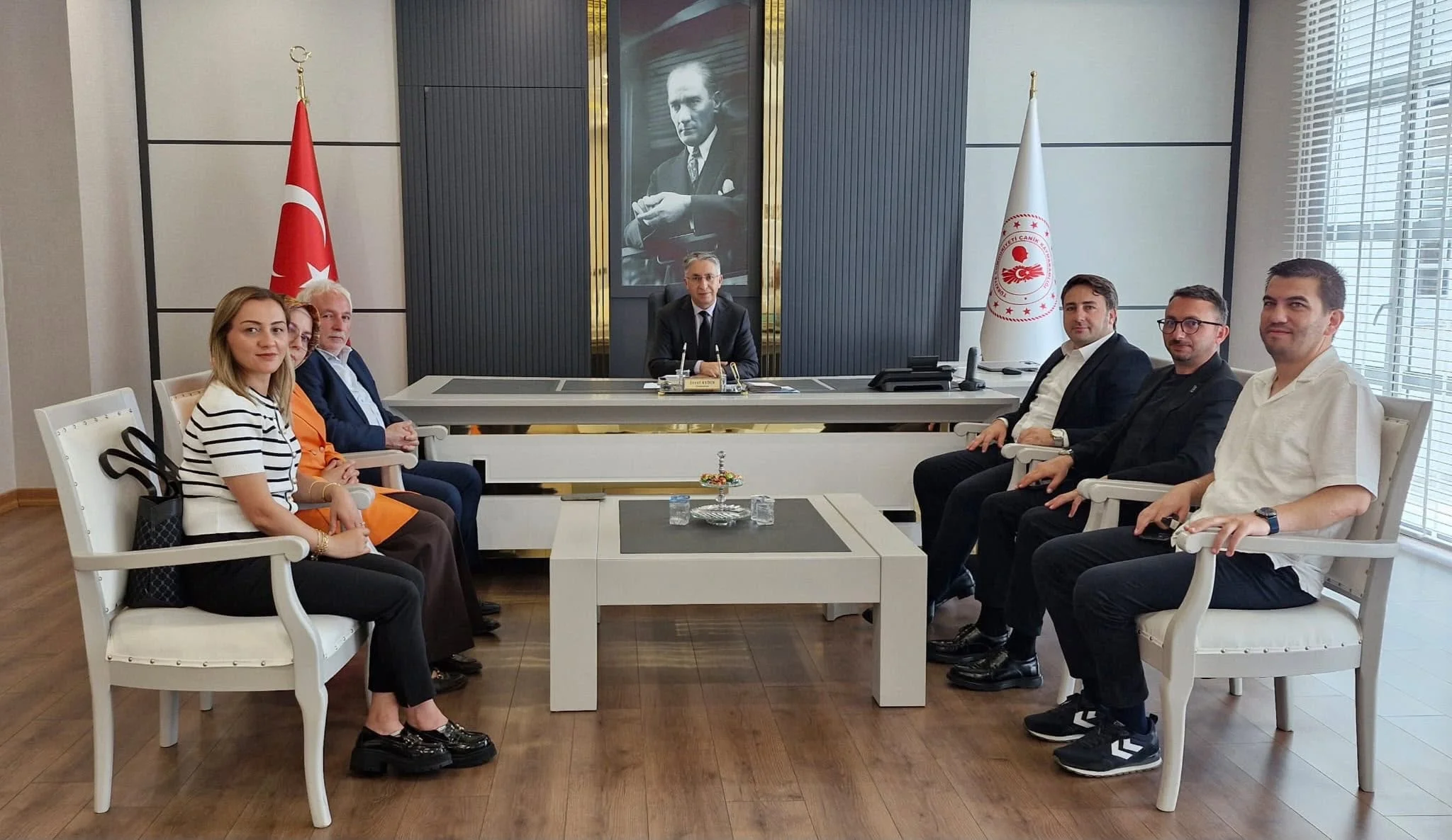 ASFED Samsun Yönetiminden Canik’e Ziyaret - Fotoğraf 2