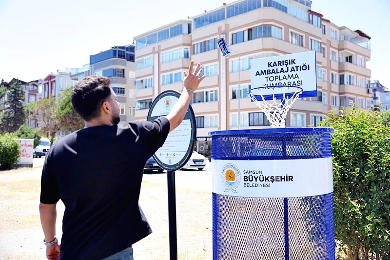 Samsun Büyükşehir Belediyesi'nden Atakum'da Sıfır Atık Dönüşümü Projesi - Fotoğraf 9