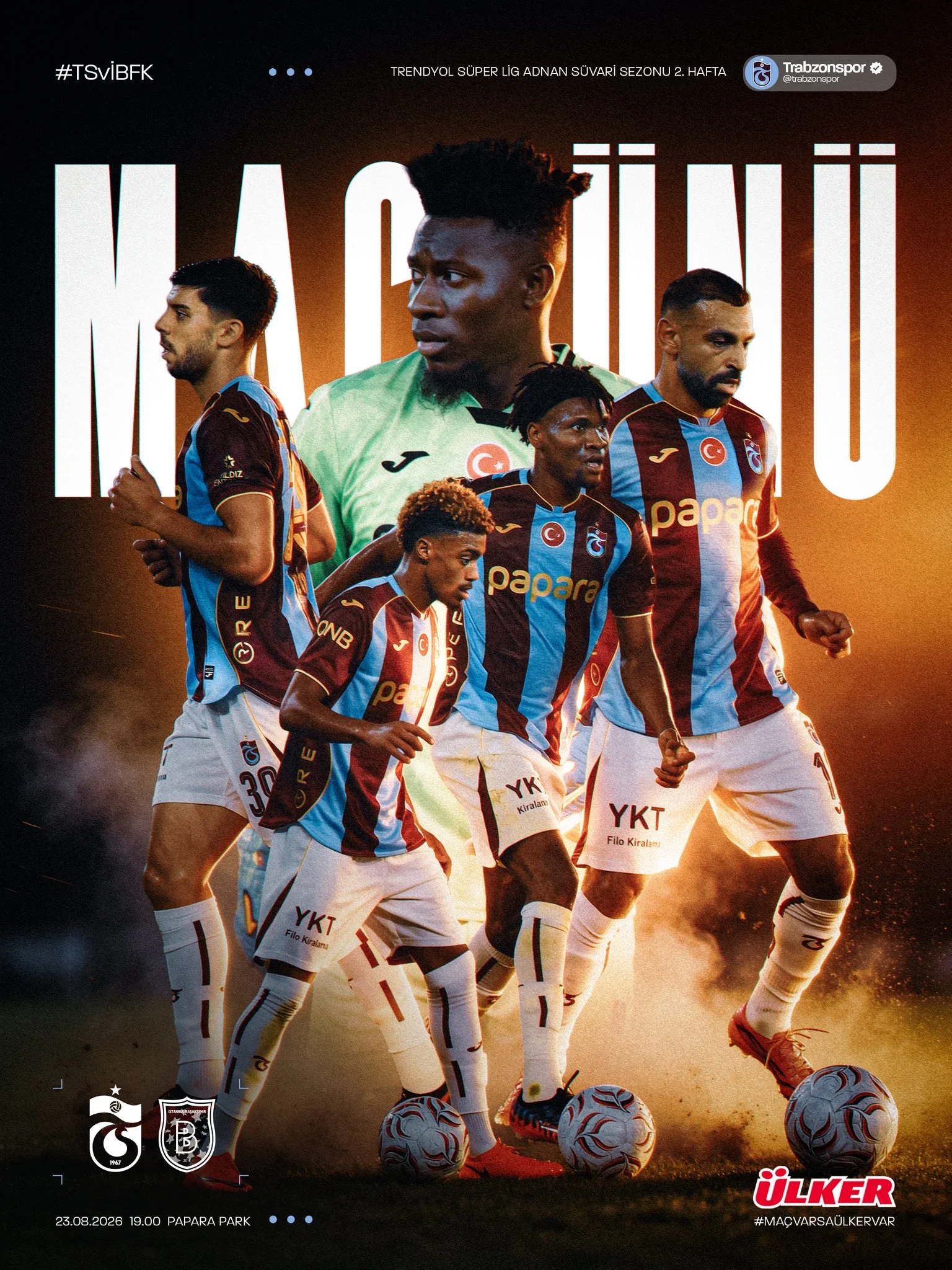 Trabzonspor Başakşehir maçı canlı yayın ilk 11 belli oldu   - Fotoğraf 2