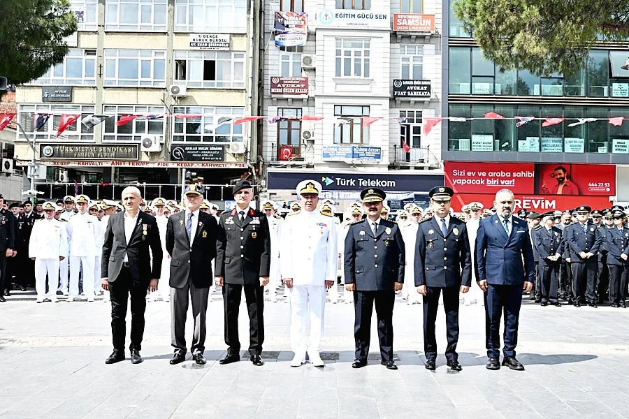 Samsun'da Sahil Güvenlik Komutanlığı’nın 44’üncü kuruluş yıl dönümü töreni — 2