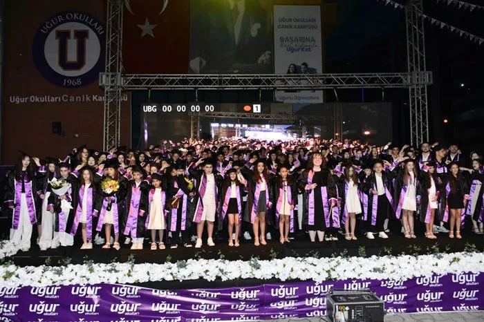 Uğur Okulları Canik Kampüsü'nde mezuniyet coşkusu — 4