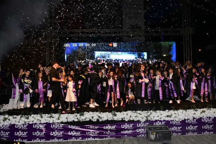 Uğur Okulları Canik Kampüsü'nde mezuniyet coşkusu — 5