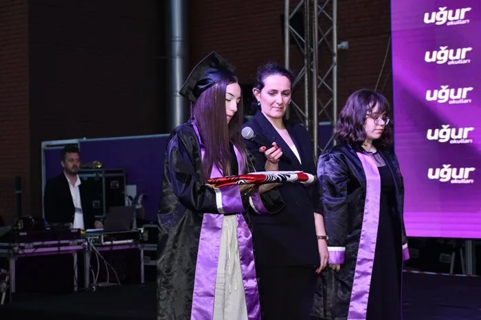 Uğur Okulları Canik Kampüsü'nde mezuniyet coşkusu — 15