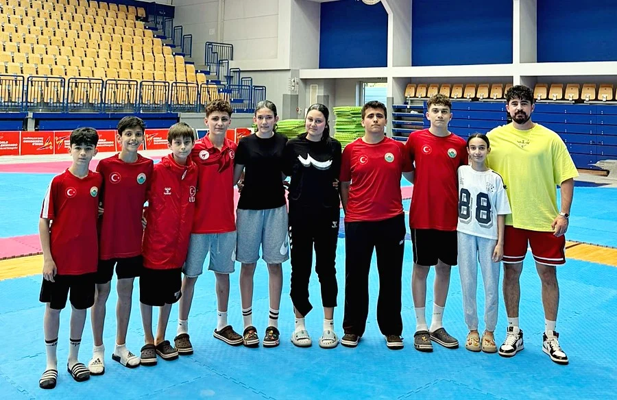 Avrupa Üçüncüsü Milli Sporcudan Başkan İhsan Kurnaz’a Ziyaret - Fotoğraf 1
