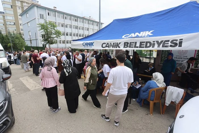 Canik Belediyesi'ndan YKS Maratonuna Büyük Destek - Fotoğraf 2
