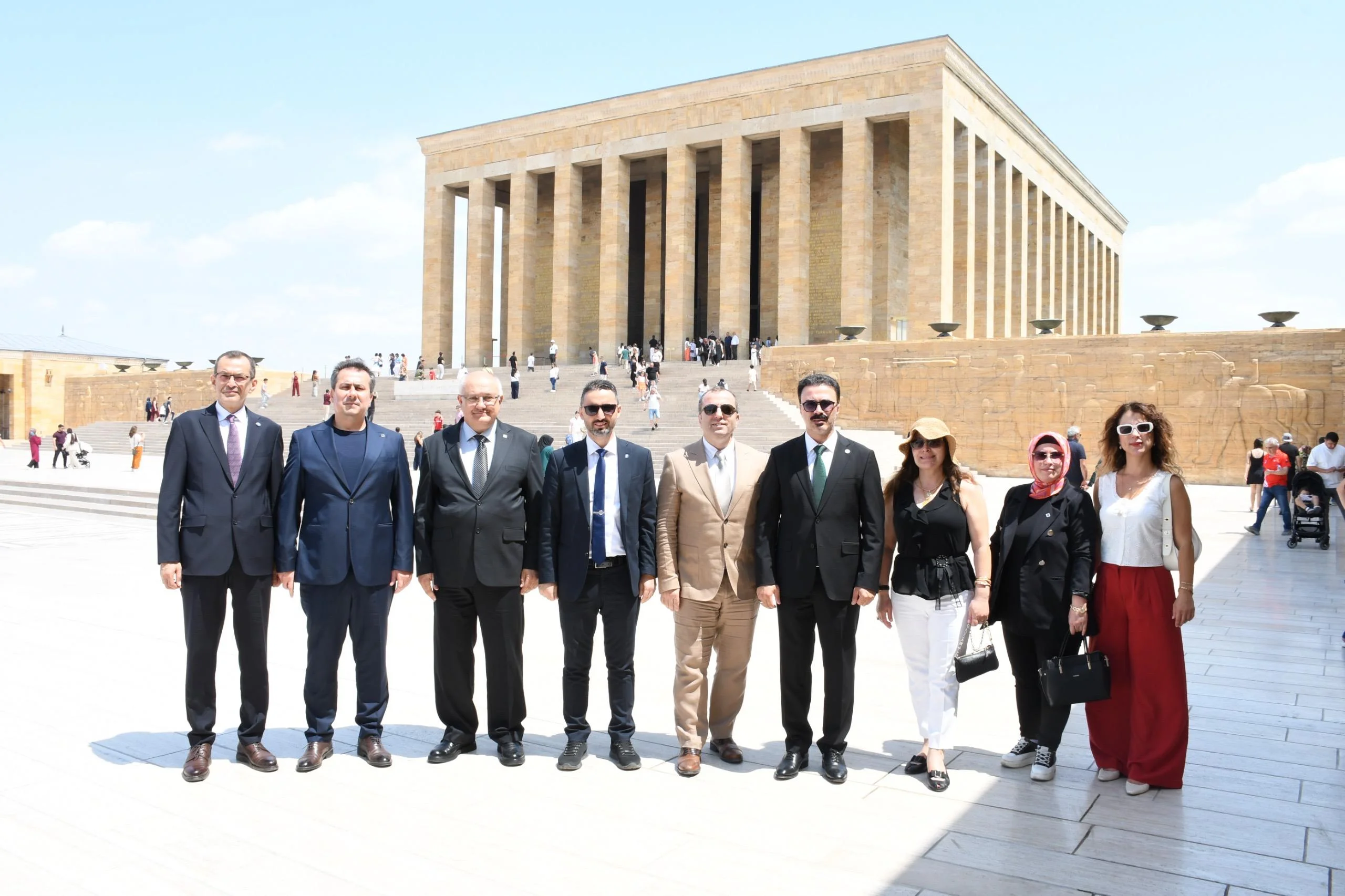 Samsun SMMMO Heyetinden Anıtkabir'e Anlamlı Ziyaret - Fotoğraf 2