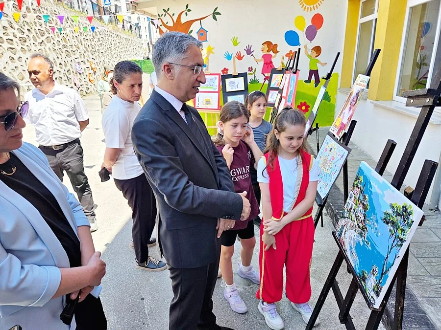 CANİK’DE AÇILAN RESİM SERGİSİ’NE TAM NOT - Fotoğraf 5