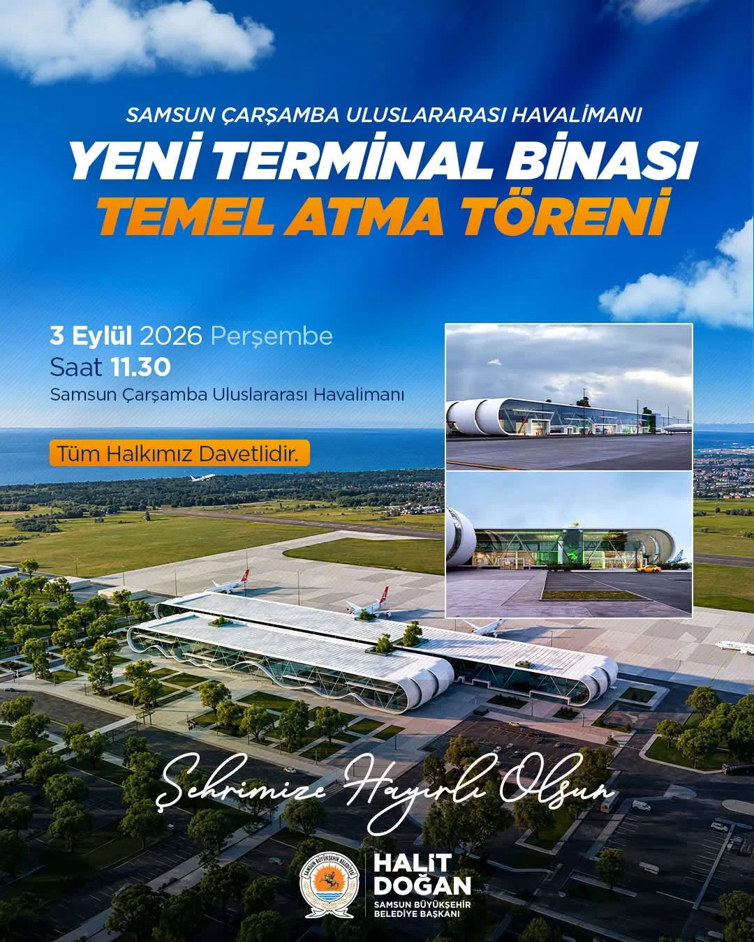 Ulaştırma Bakanı Uraloğlu Samsun’da! Başkan Doğan'dan Samsunlulara davet - Fotoğraf 1