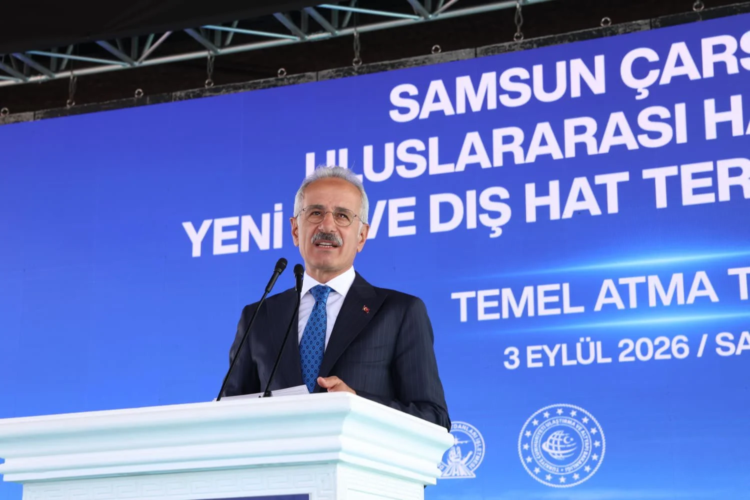 Samsun Çarşamba Havalimanı’nda Yeni Terminal İçin Temel Atıldı! Kapasite 3 Milyona Çıkacak - Fotoğraf 1