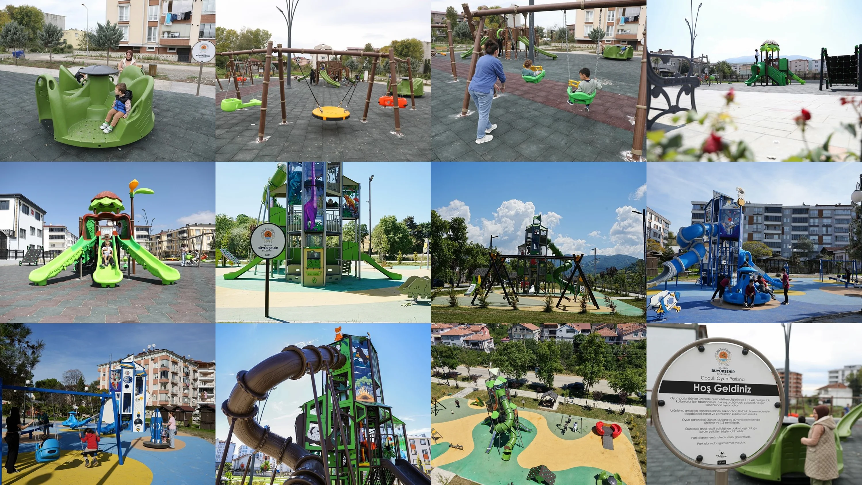 Samsun Büyükşehir Belediyesi Her İlçeye Yeni Parklar Kazandırıyor - Fotoğraf 6