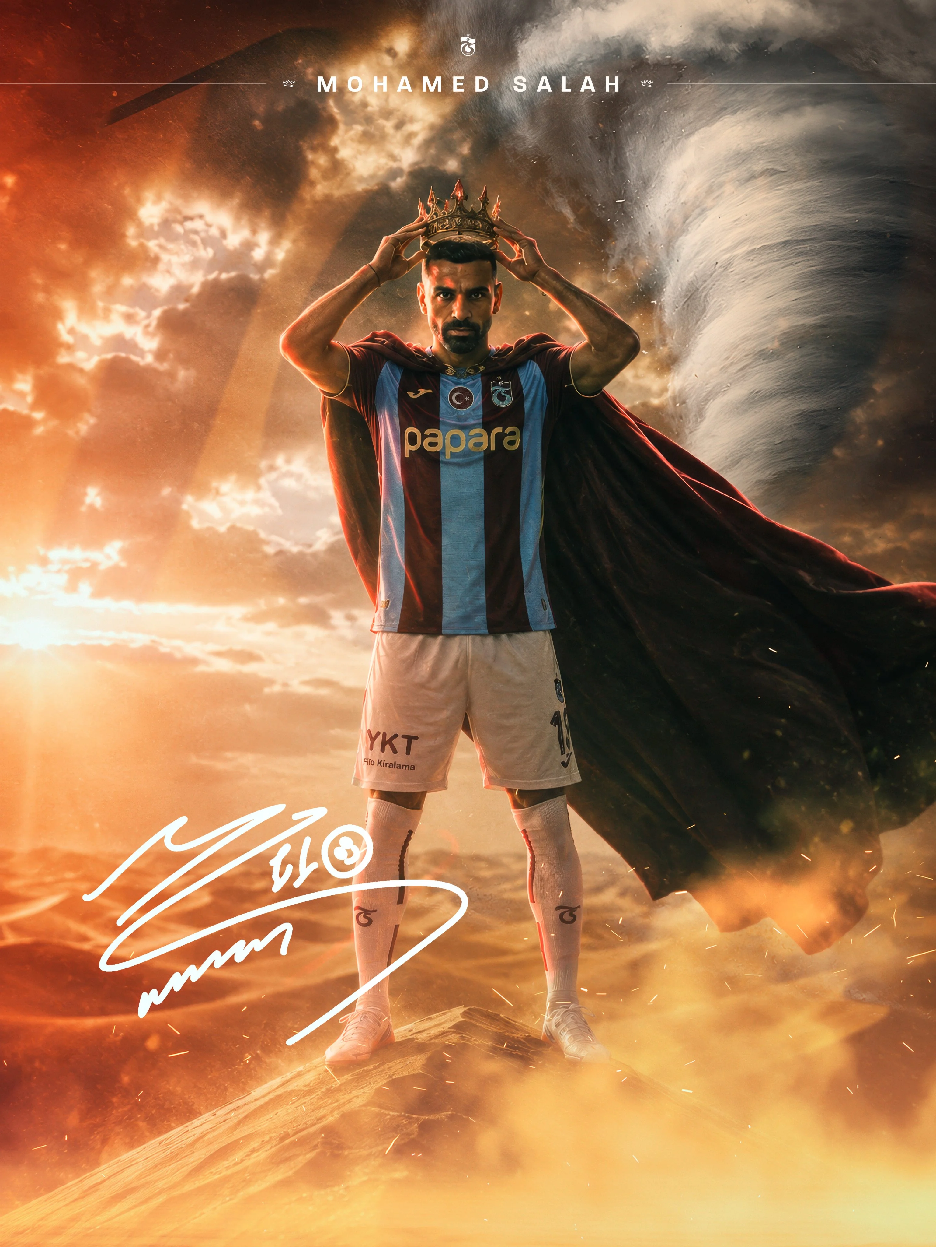 Trabzonspor’dan Salah’a Özel Paylaşım! 4 Maçta 4 Gol - Fotoğraf 1