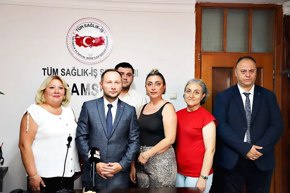 Öz Sağlık-Sen'in feshi sonrası 100 kişi Tüm Sağlık İş Sendikası'na katıldı - Fotoğraf 1