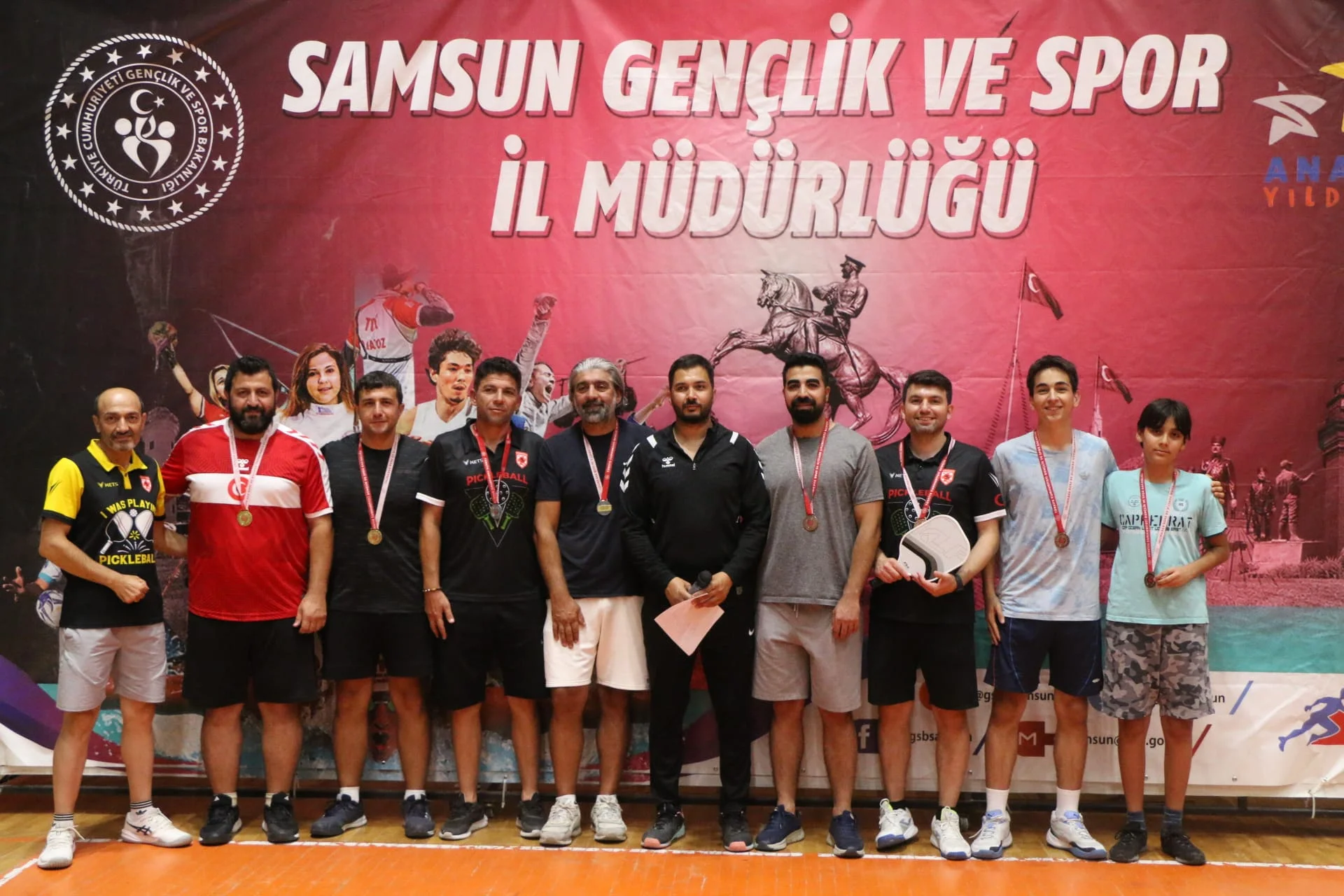 Samsun’da Aileler Arası Pickleball Şampiyonasına 420 Sporcu Katıldı - Fotoğraf 12