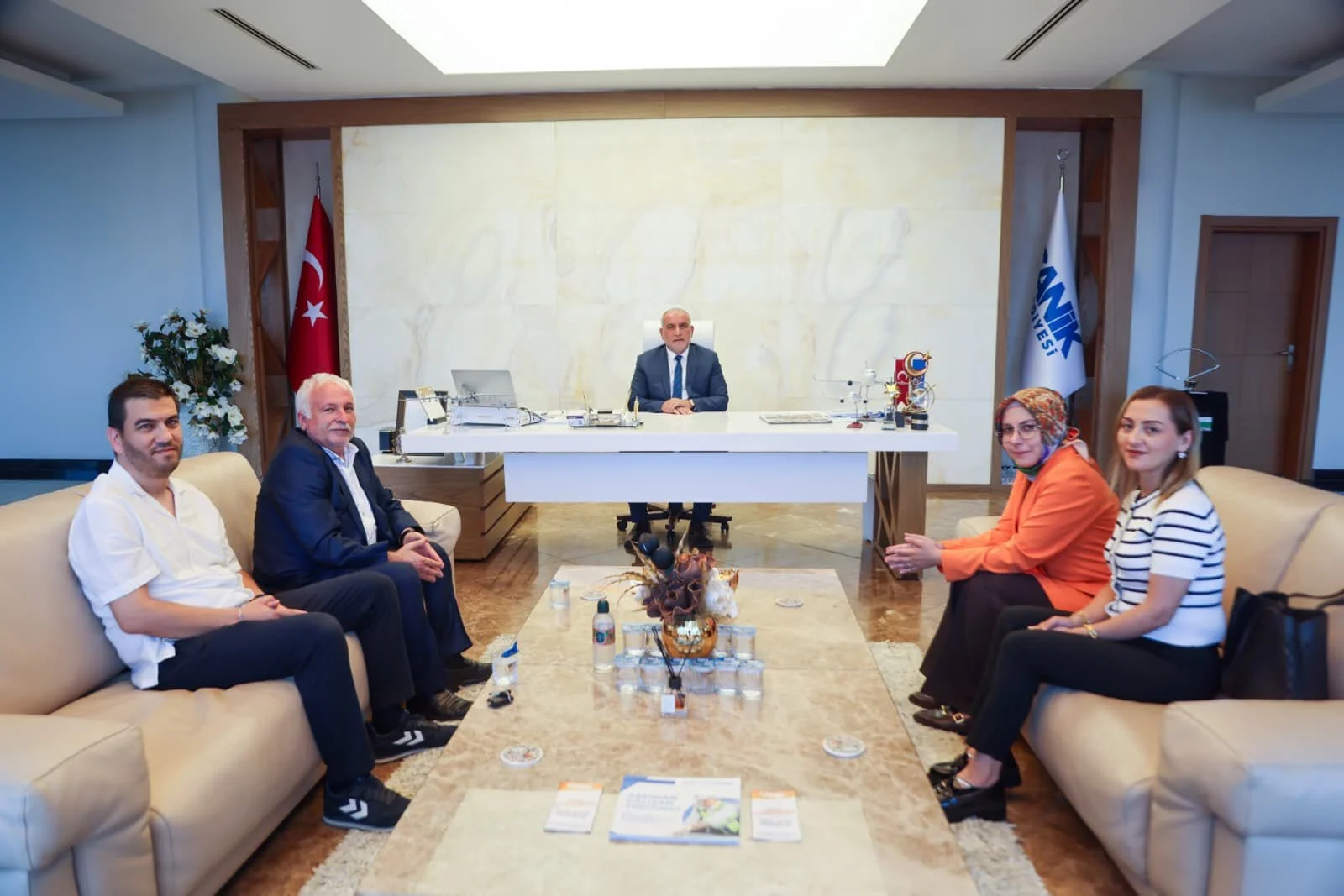 ASFED Samsun Yönetiminden Canik’e Ziyaret - Fotoğraf 1