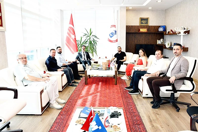 Kurum ve İş Dünyası Temsilcilerinden Samsun SMMM Odası'na Ziyaret - Fotoğraf 1