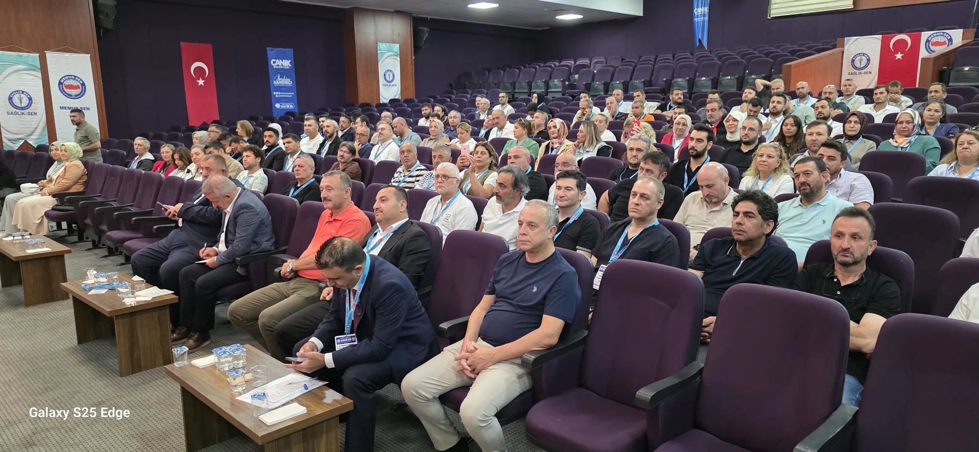 Sağlık-Sen Samsun Şubesi'nde Güven Tazeledi! İlyas Biçer Tek Listeyle Yeniden Başkan Seçildi - Fotoğraf 4