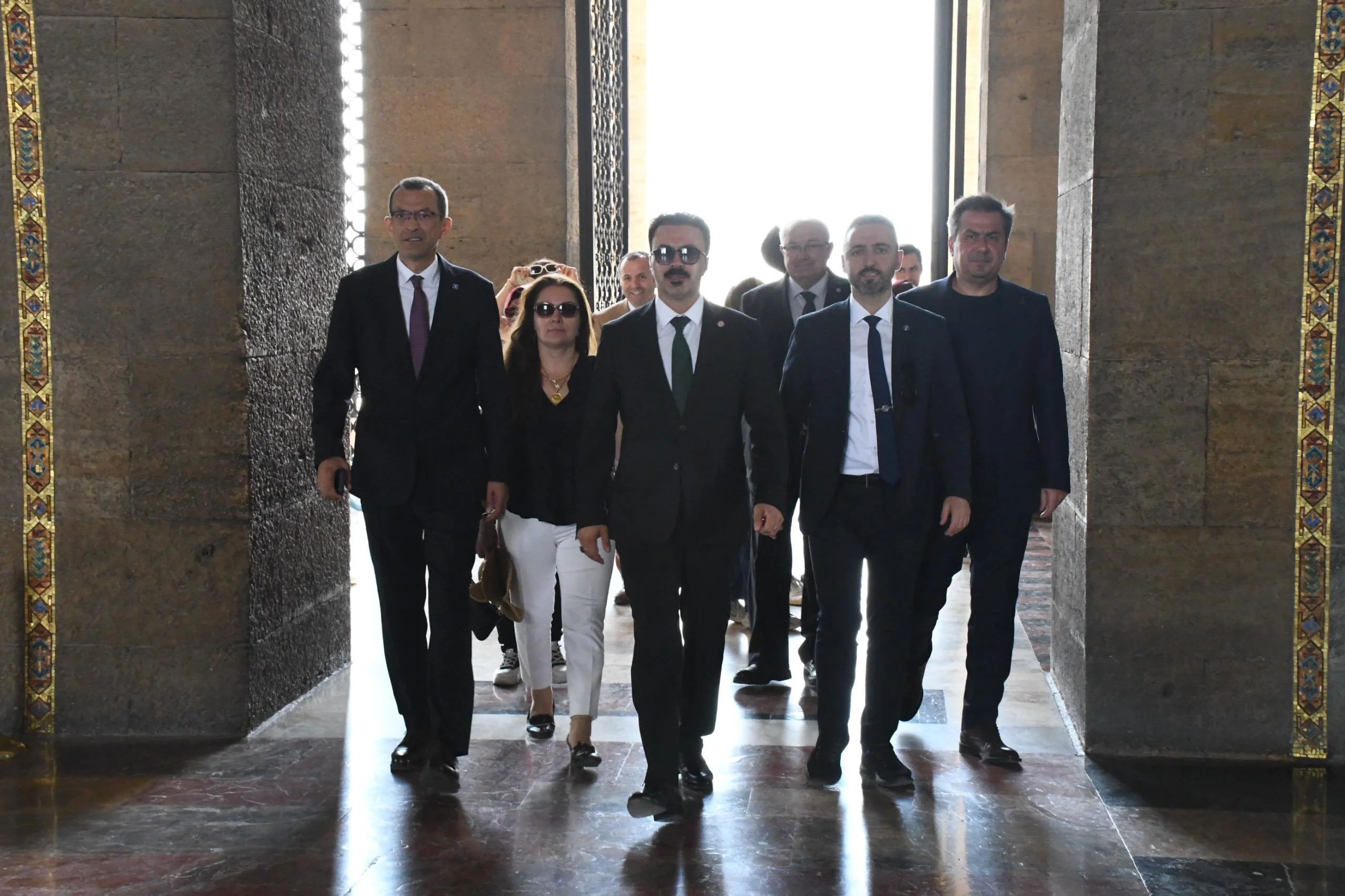 Samsun SMMMO Heyetinden Anıtkabir'e Anlamlı Ziyaret - Fotoğraf 3