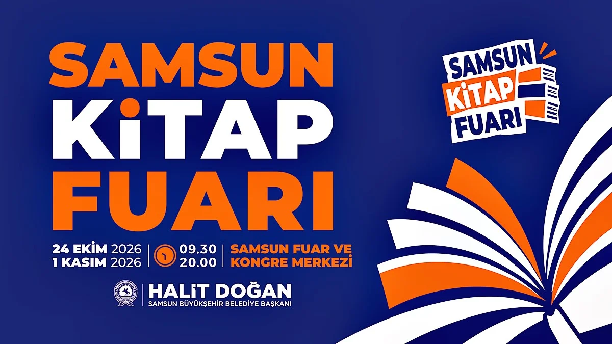 Samsun Kitap Fuarı açılıyor, ünlü yazarlar Samsun'a geliyor! - Fotoğraf 1