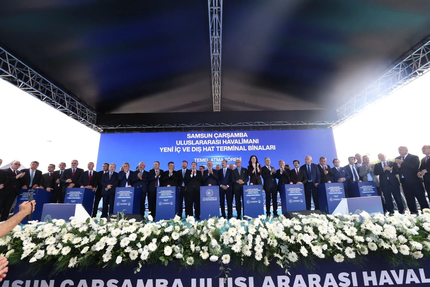 Samsun Çarşamba Havalimanı’nda Yeni Terminal İçin Temel Atıldı! Kapasite 3 Milyona Çıkacak - Fotoğraf 3