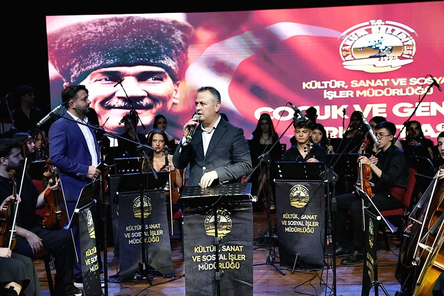 Atakum Belediyesi Çocuk ve Gençlik Orkestrası, Ata Sahne’de ilk konserini verdi - Fotoğraf 9
