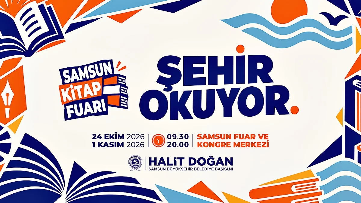 Samsun Kitap Fuarı açılıyor, ünlü yazarlar Samsun'a geliyor! - Fotoğraf 2
